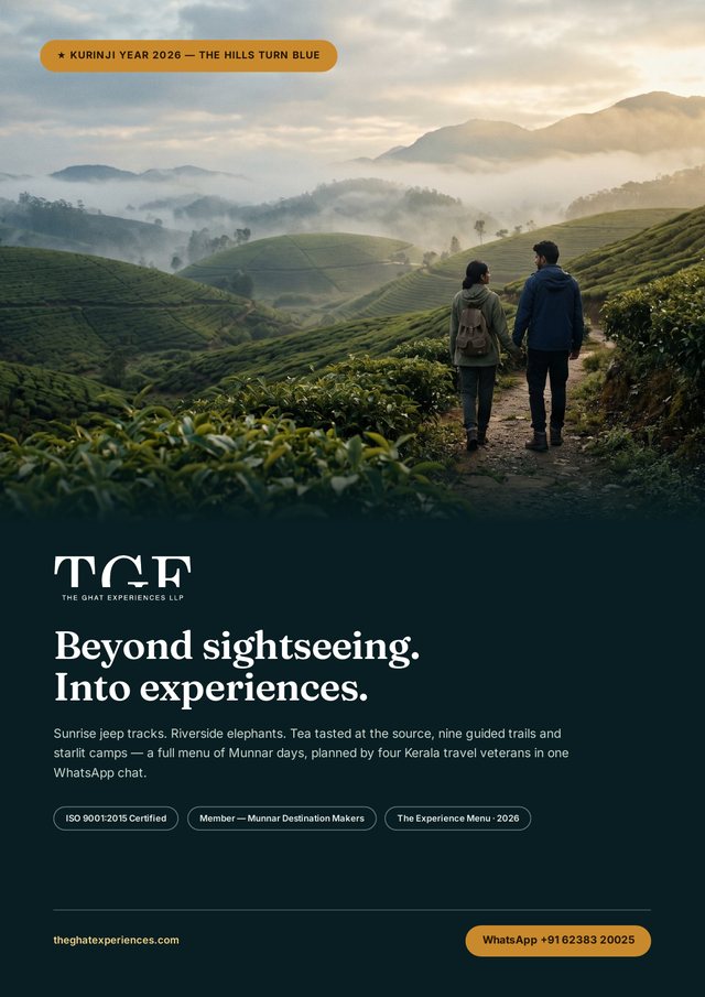 Cover of The Ghat Experiences 2026 brochure