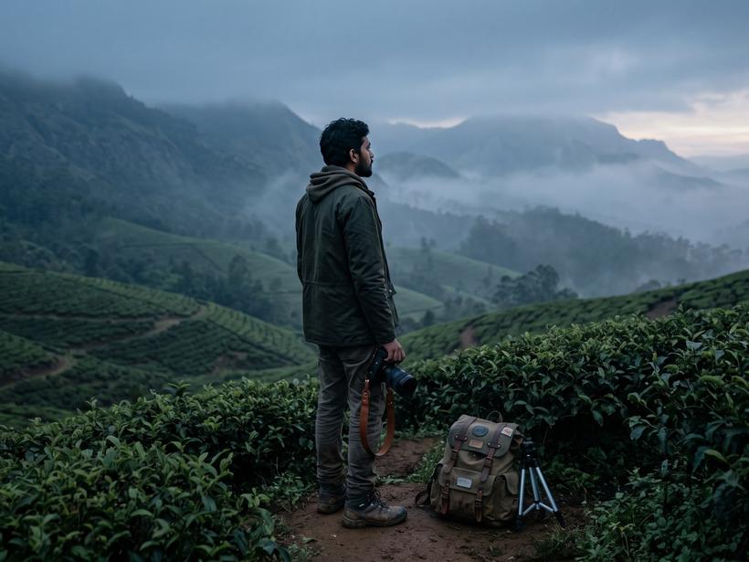 Wake into the mist — Munnar, Kerala