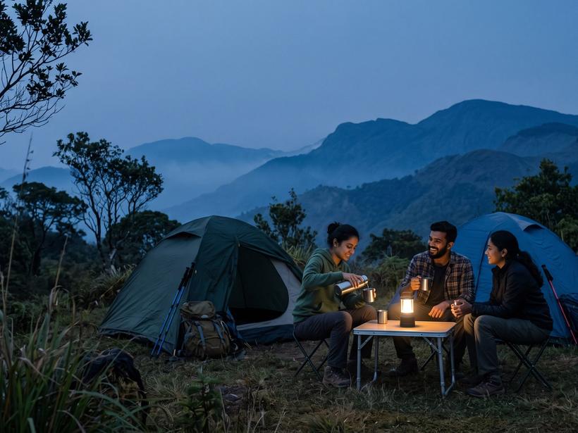Pitch above the valley — Munnar, Kerala