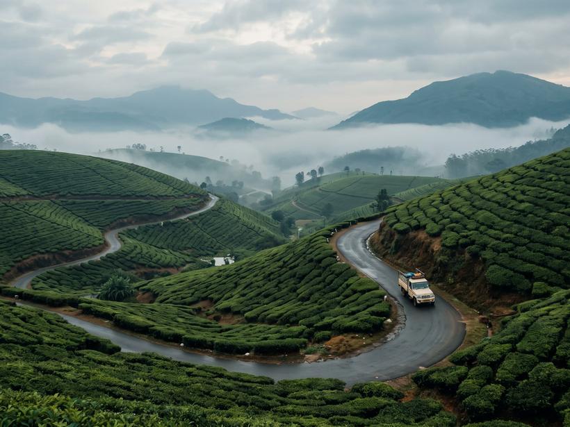 Wake somewhere new — Munnar, Kerala