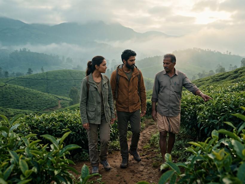 Everyone together — Munnar, Kerala