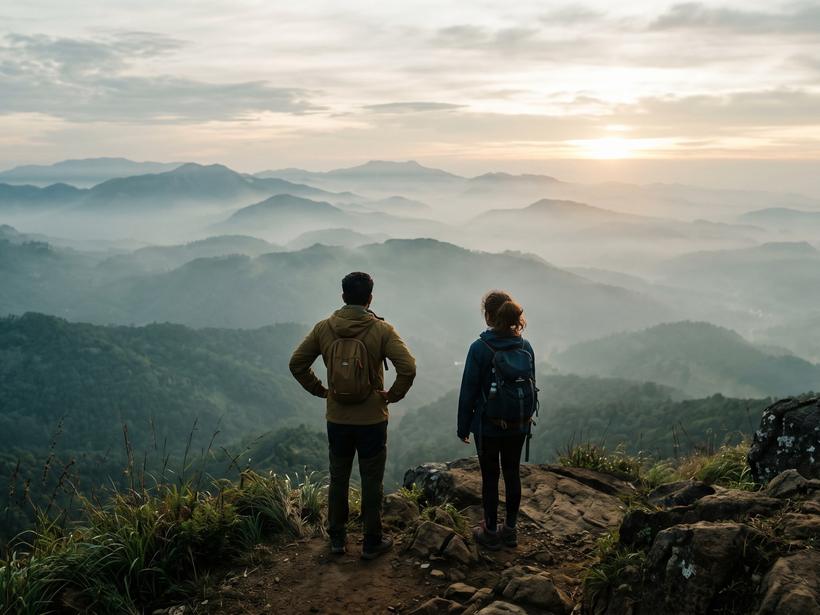 Watch the valley switch on — Munnar, Kerala